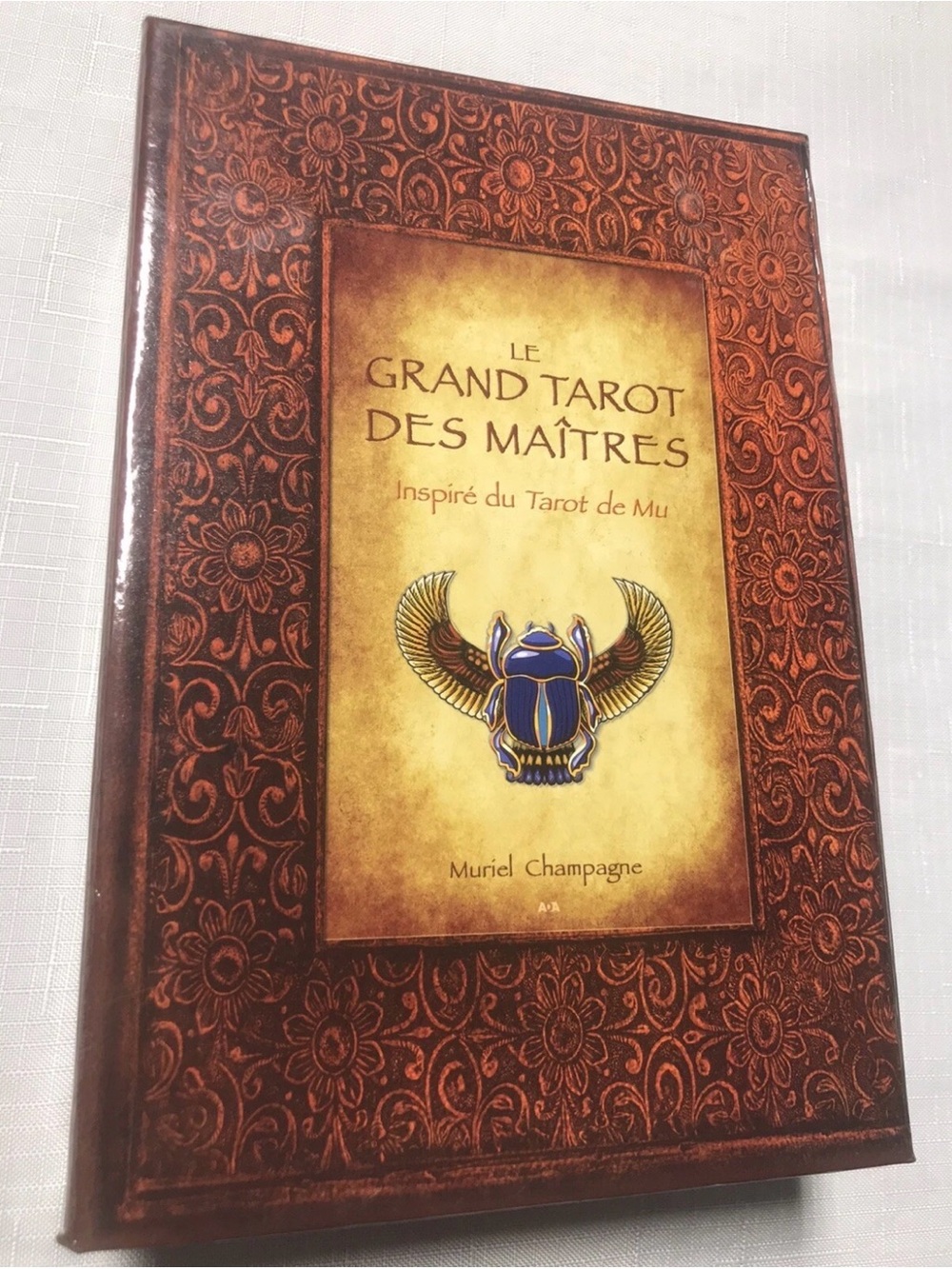 Muriel Champagne Grand Tarot des Maîtres - Inspiré du Tarot de MU Brand New